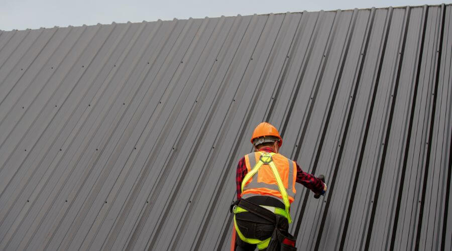 Professional metal roof installation services in Watertown, MA